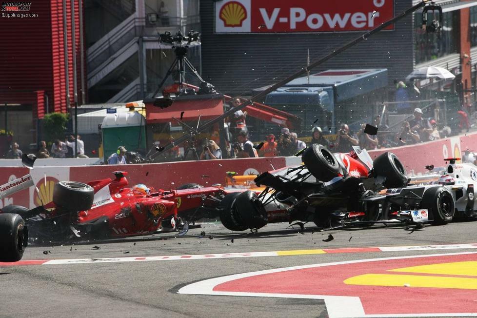 Auch für Lewis Hamilton wird es turbulent...