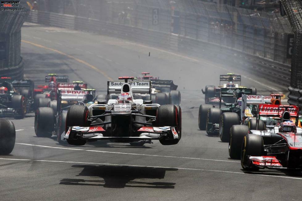 Kamui Kobayashi (Sauber-Ferrari), Grand Prix von Monaco in Monte Carlo.