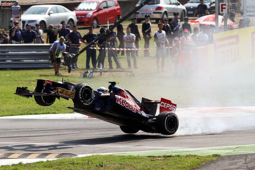 Jean-Eric Vergne (Toro-Rosso-Ferrari), Grand Prix von Italien in Monza.