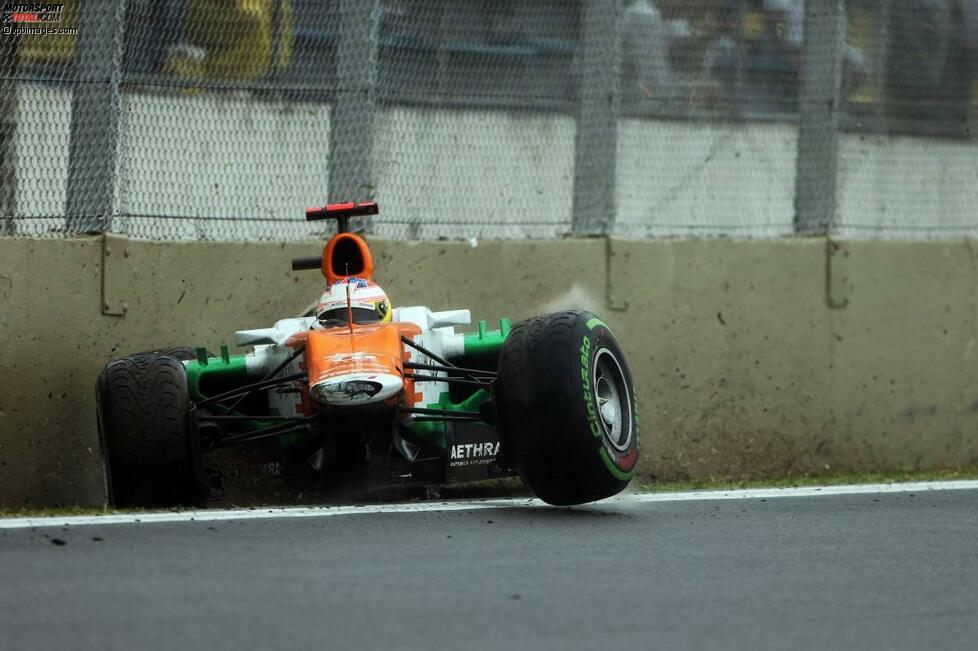 Paul di Resta (Force-India-Mercedes), Grand Prix von Brasilien in Sao Paulo.