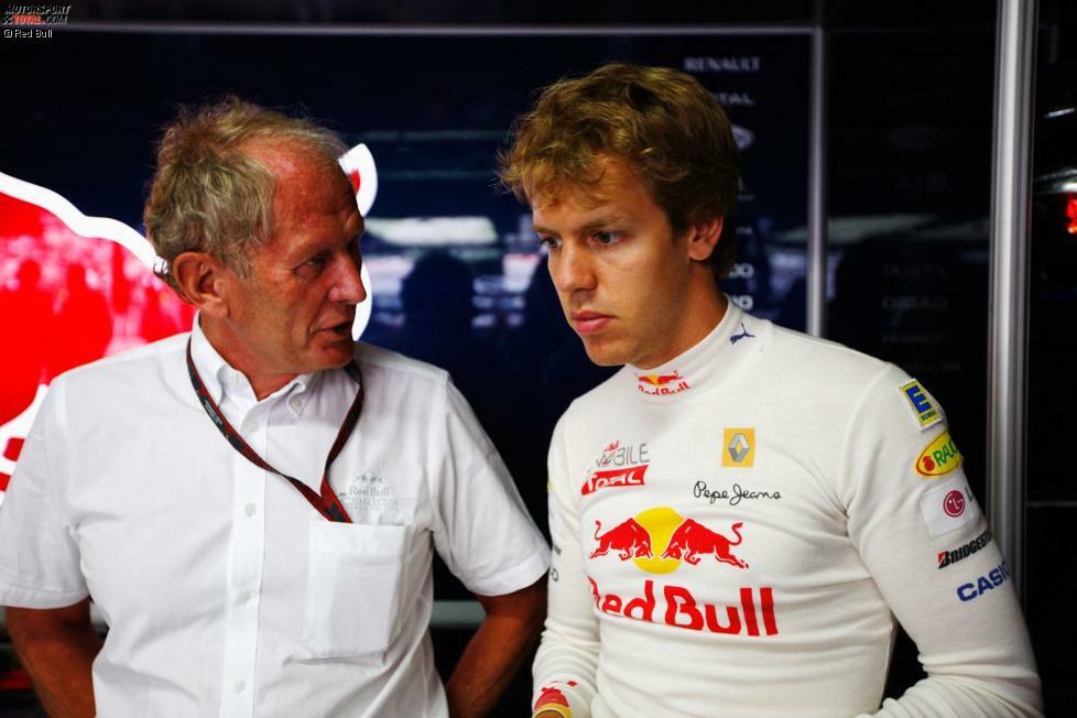 Als Chef des Red-Bull-Juniorteams wurde Helmut Marko 2003 auf Vettel aufmerksam und rechtfertigte die Finanzierung von dessen Karriere gegenüber der Firmenleitung. Marko gilt in der Branche als 