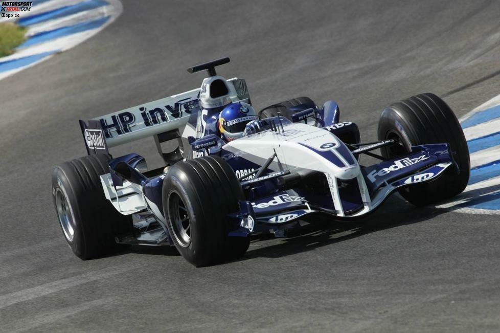 Erster Formel-1-Test: Als Lohn für den Formel-BMW-Titel 2004 durfte Vettel am 27. September 2005 in Jerez de la Frontera einen Williams-BMW ausprobieren.
