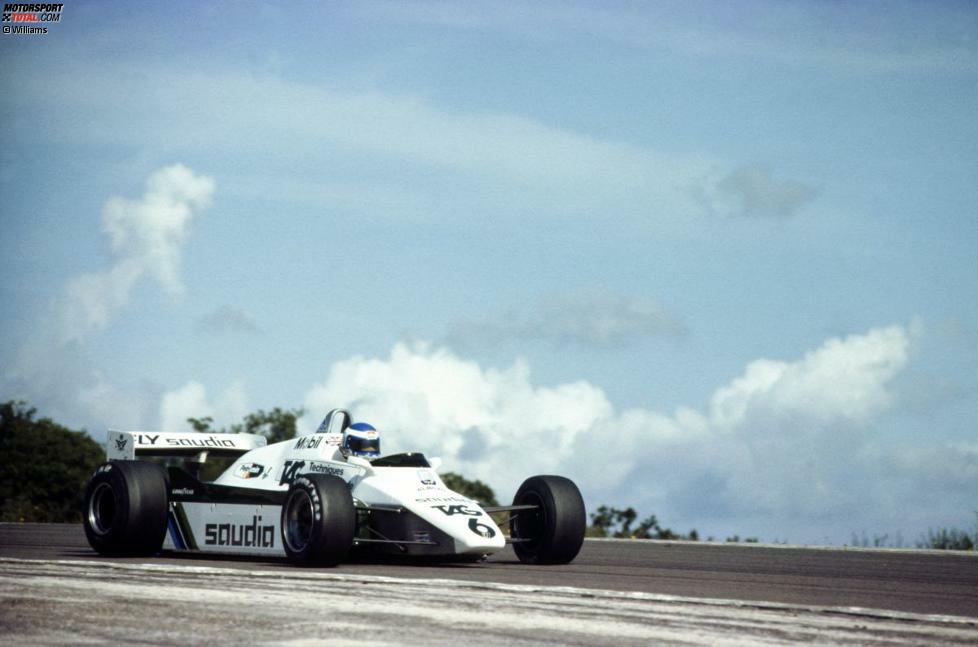 Mit Sponsorengeldern von Saudia, der Firma des Vaters von Osama bin Laden, wird Keke Rosberg 1982 Weltmeister. Dafür reicht ein einziger Sieg beim Grand Prix der Schweiz im französischen Dijon-Prenois.