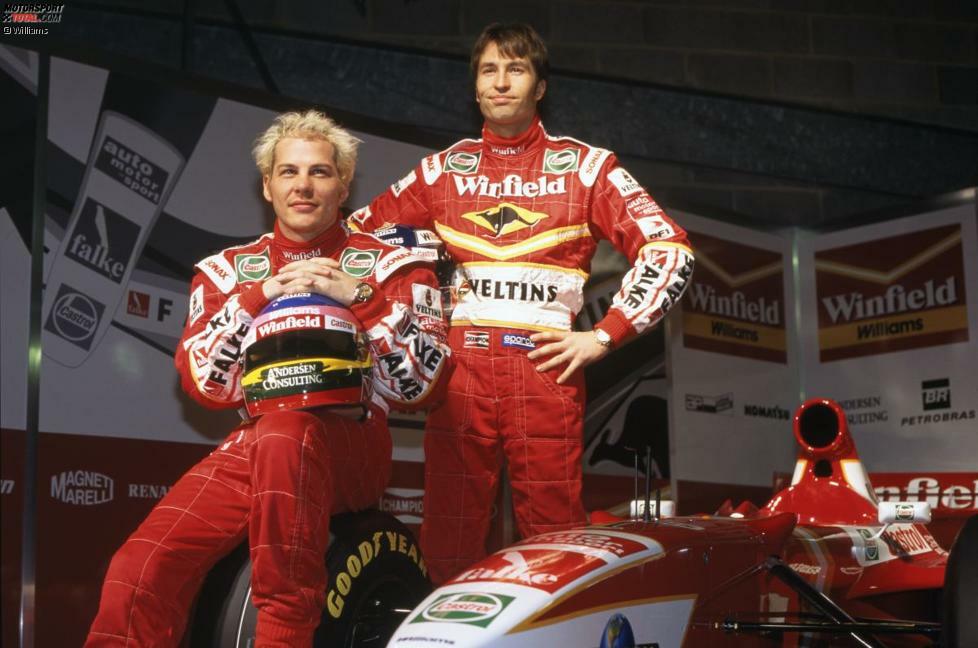 Die mageren Winfield-Jahre: In neuen Farben gewinnt das Williams-Duo Villeneuve/Frentzen 1998, in der ersten Saison ohne Renault-Werksmotoren, keinen einzigen Grand Prix.