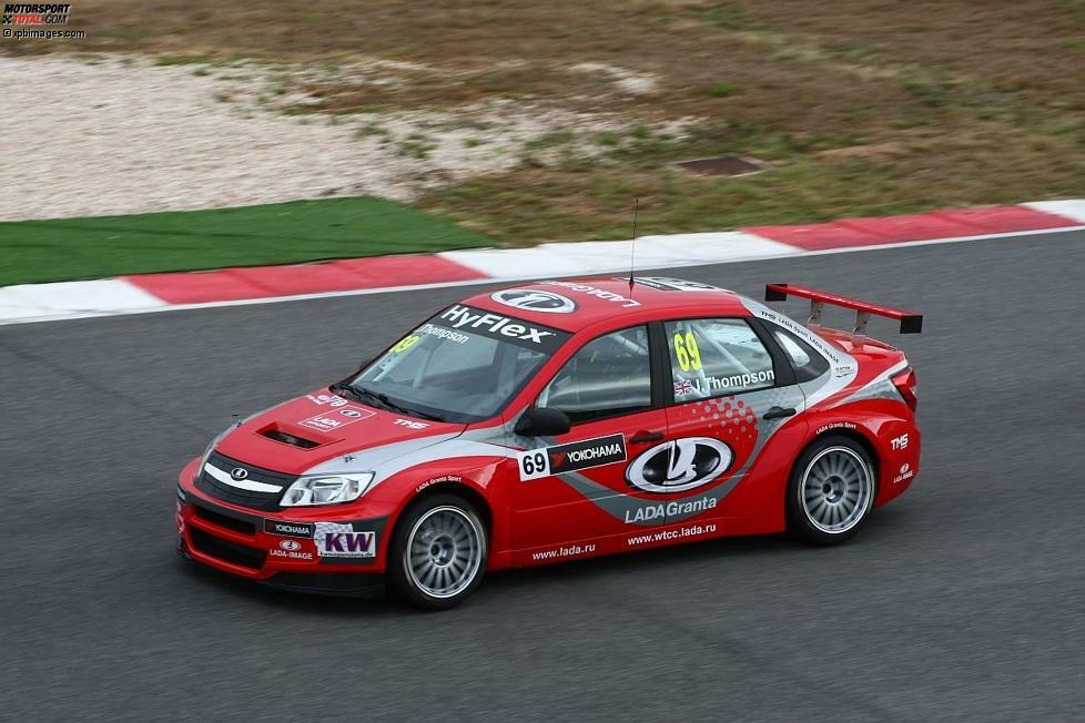 Gleiches gilt für Lada. Die russische Marke war 2012 bei zwei Gelegenheiten und erstmals seit 2009 wieder in der WTCC vertreten. In Budapest und in Portimao testete James Thompson den Lada Granta unter Rennbedingungen.