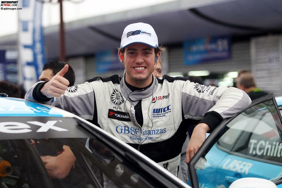 Erst der Sieg beim europäischen Tourenwagen-Cup (ETCC), dann der Einstieg in die WTCC: Der Spanier Fernando Monje (Tuenti-SEAT) kam 2012 immer besser in Fahrt, fuhr zwei WM-Punkte ein und belegte Gesamtplatz 24.