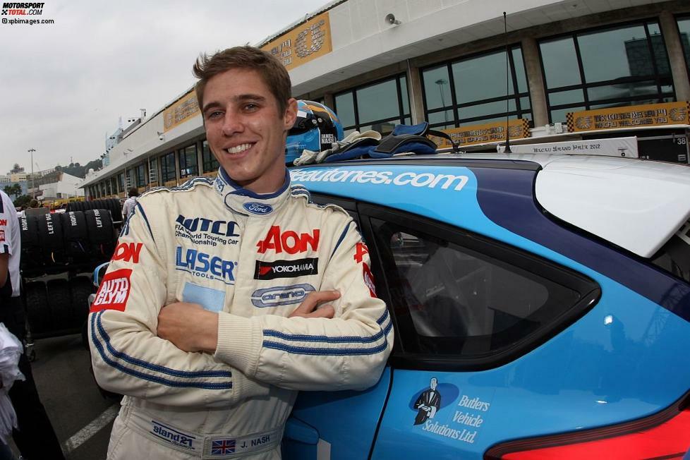 Zwölf WM-Punkte holte der Brite James Nash (Aon-Ford) in seiner Debütsaison in der WTCC. Das bedeutete Rang 20 für den besseren der beiden Ford-Piloten im Starterfeld.