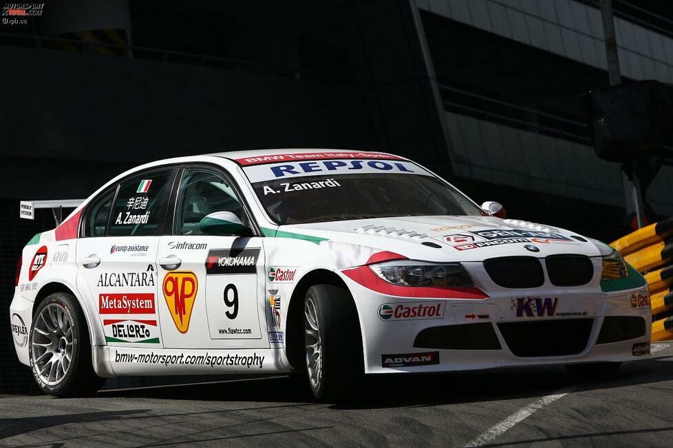 Letzte Ausfahrt: Macao. 2009 bestreitet Alessandro Zanardi seine letzten Rennen in der WTCC. In Macao bleibt der italienische Routinier aber punktelos. Zum letzten Mal WM-Zähler hat er bei seinem Heimrennen in Imola gesammelt - für zwei vierte Plätze.