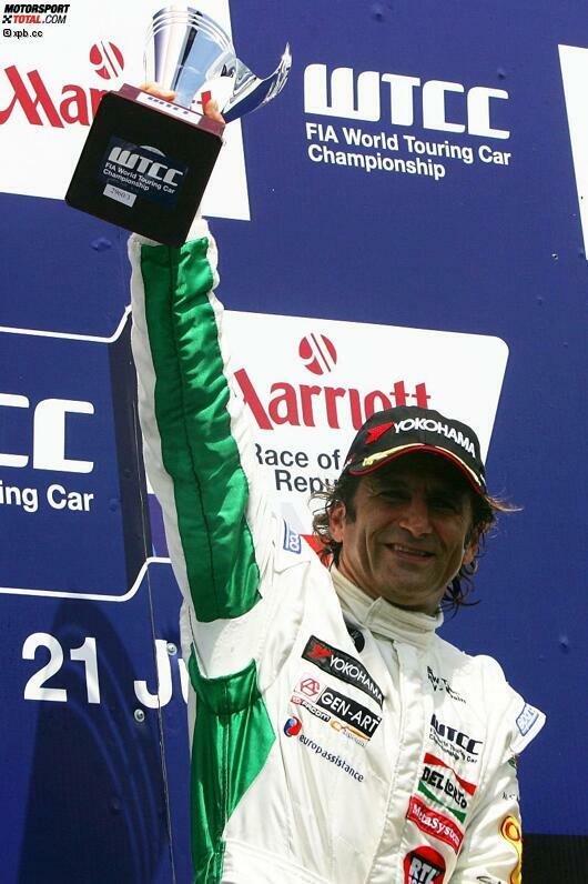 Der Sieg in Brünn 2009 ist sein bis dato letzter in der WTCC. Mit vier ersten Plätzen zählt Zanardi bis heute zu den erfolgreichsten Piloten der Meisterschaft.