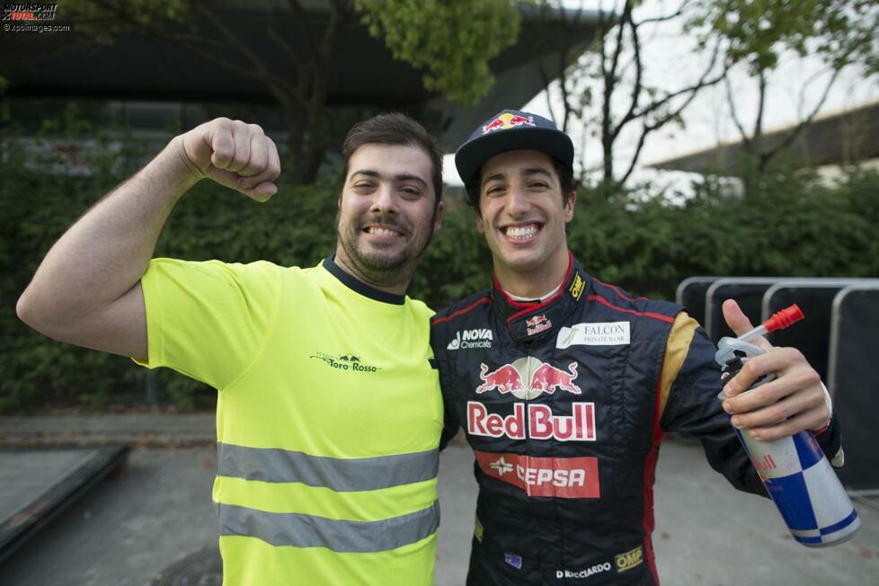 Ein anderer Australier hat derzeit mehr Grund zur Freude: Toro-Rosso-Junior Daniel Ricciardo überzeugt als Siebter im Qualifying und auch im Rennen - und gilt mehr denn je als möglicher Webber-Nachfolger an Sebastian Vettels Seite bei Red Bull.