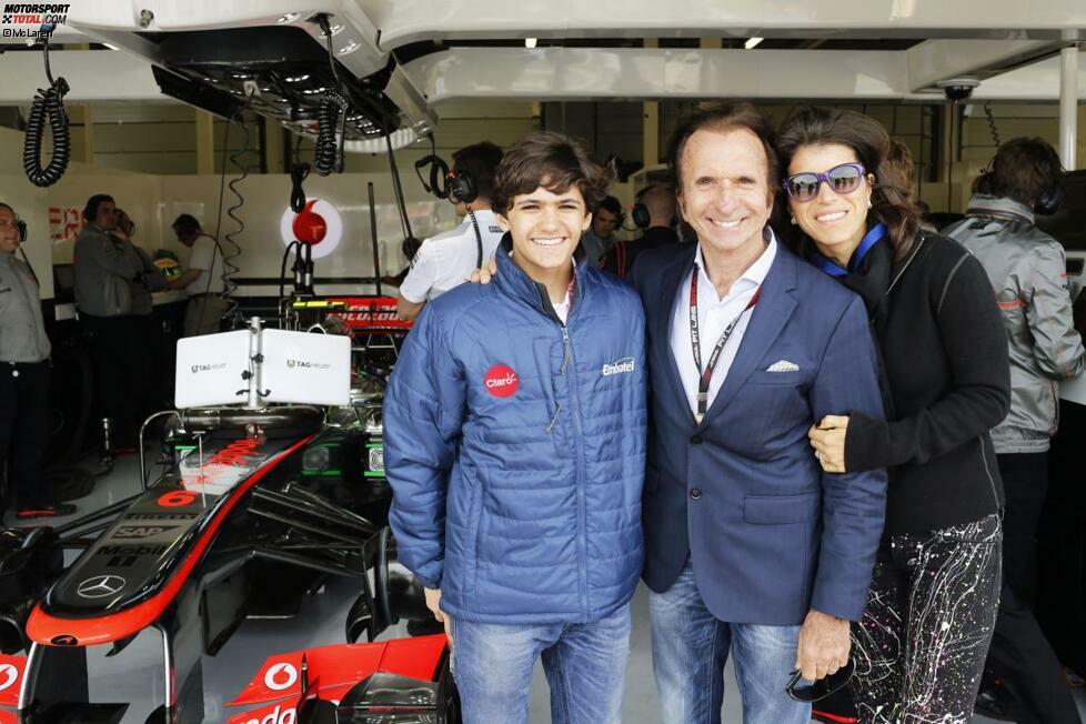 Emerson Fittipaldi führt seinen Enkelsohn Pietro immer häufiger im Formel-1-Paddock rum. Ob da der nächste Fittipaldi an die Tür der Formel 1 klopft? Erstmal hat Opa 