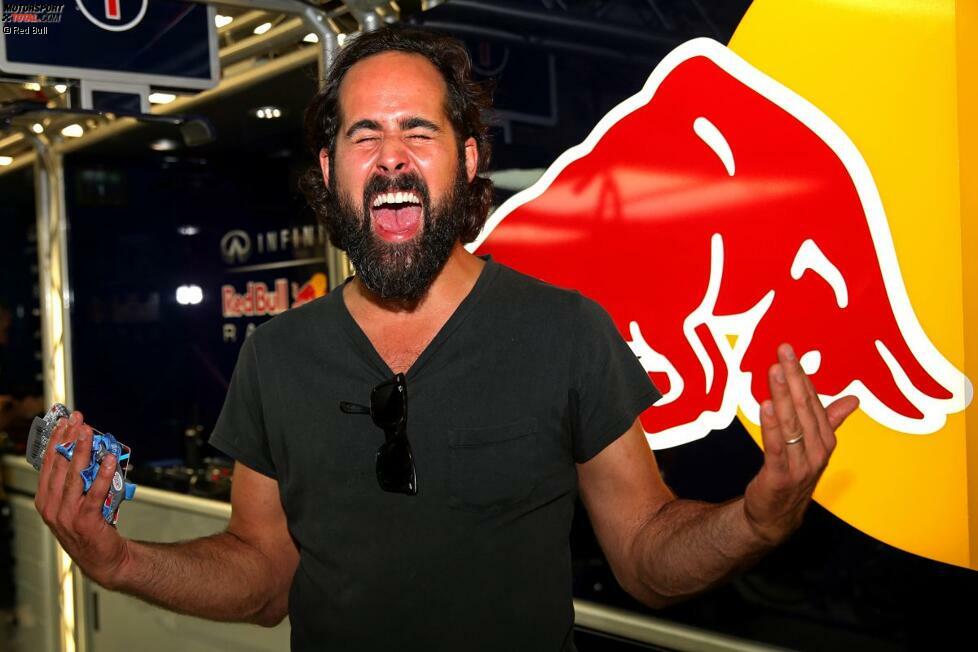 Etwas weniger attraktiv, aber dafür umso lauter: Ronnie Vannucci Jr., Drummer der Band The Killers aus Las Vegas.