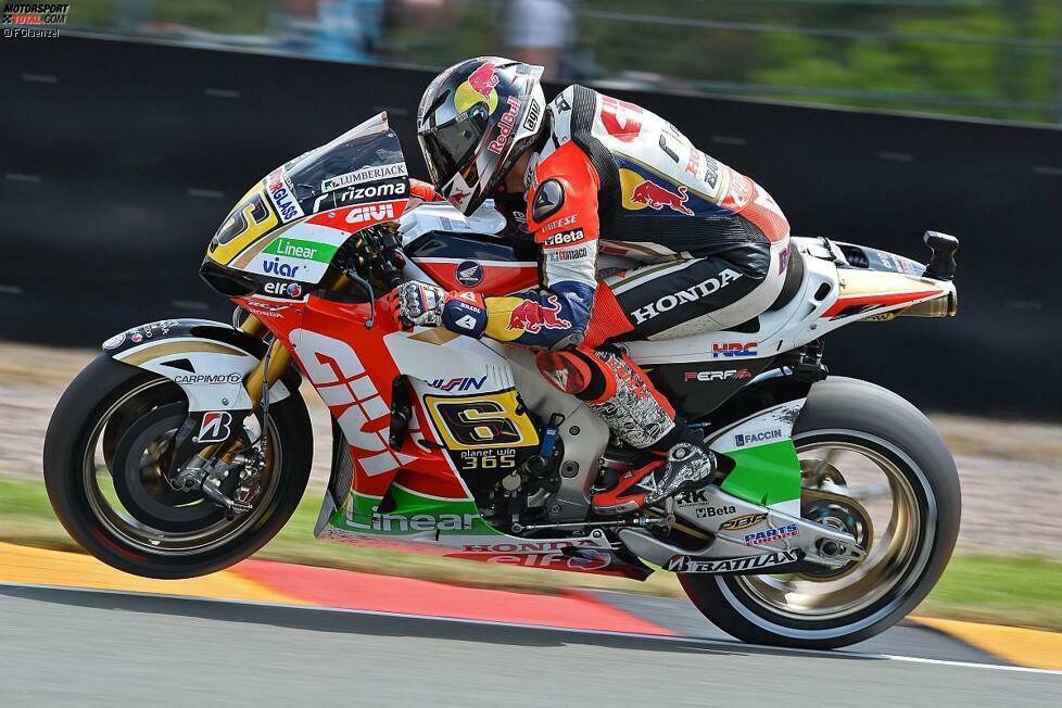 Bradl beendete seine zweite MotoGP-Saison mit 156 Punkten als WM-Siebter.