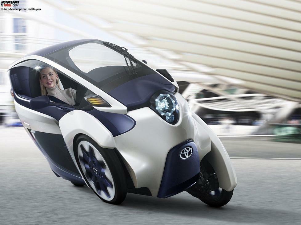 Toyota stellt auf dem Genfer Automobilsalon das Konzeptfahrzeug i-Road vor... 