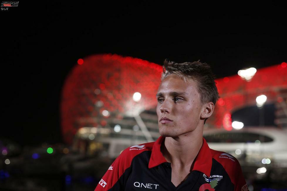 Max Chilton feierte beim Abu-Dhabi-Grand-Prix 2012 sein Formel-1-Debüt im Marussia – als Freitagsfahrer.
