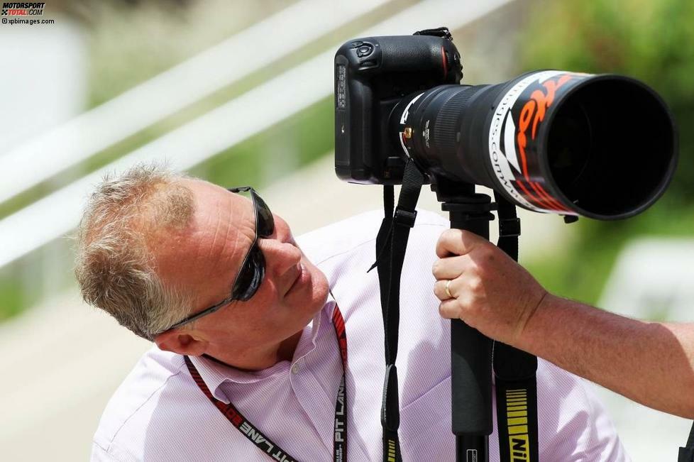 Ex-Formel-1-Pilot Johnny Herbert arbeitet normalerweise für das britische Fernsehen. Aber der frühere Benetton-Teamkollege von Michael Schumacher hat offenbar ein neues Hobby für sich entdeckt: Fotografie.
