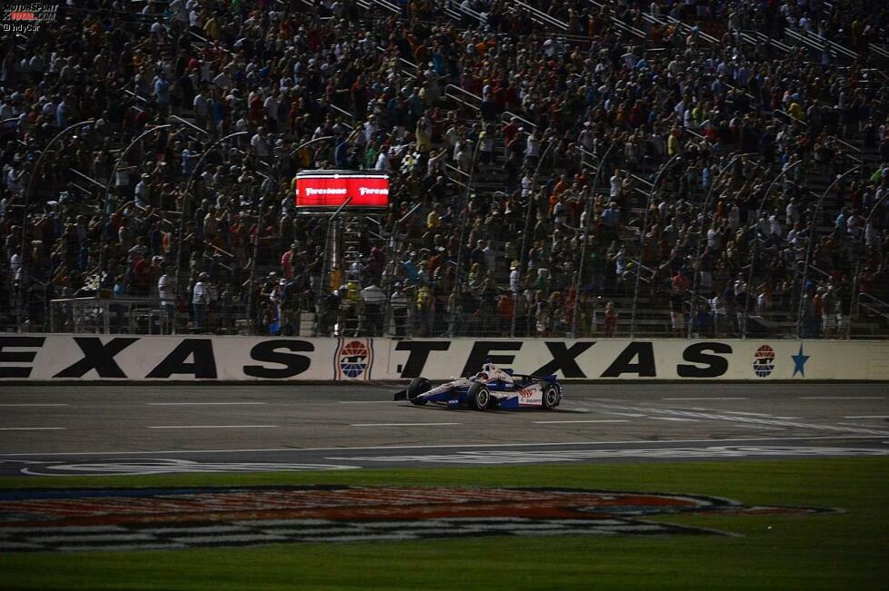 In Texas untermauert Castroneves seine Gesamtführung mit seinem einzigen Saisonsieg. Der Penske-Pilot ist 2013 ein Muster an Konstanz, aber kann ein einziger Erfolg wirklich zum Titel reichen?