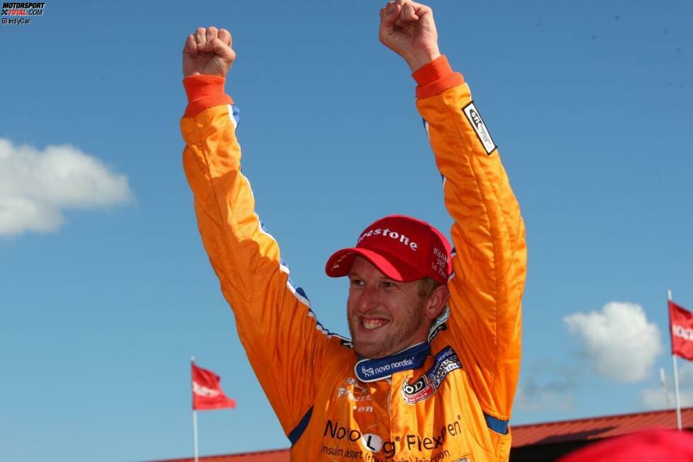 Der Ganassi-Zug ist nun mt Volldampf am Rollen: Charlie Kimball siegt in Mid-Ohio - wieder ein First-Timer in der Victory Lane.