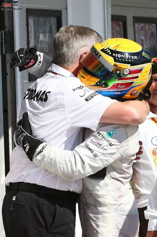 Der 13. und bisher letzte Sieger unter Ross Brawns Regie ist noch taufrisch: Lewis Hamilton hat am vergangenen Wochenende auf Mercedes den Grand Prix von Ungarn in Budapest gewonnen.