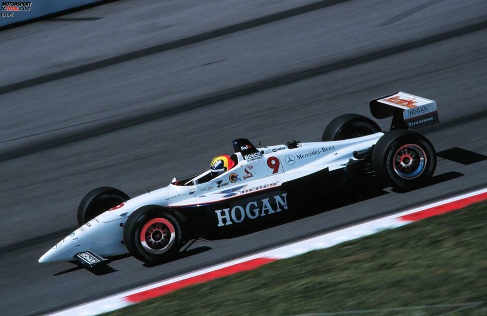 Die IndyCar-Karriere von Helio Castroneves (geboren am 10. Mai 1975 in Sao Paulo) beginnt mit der CART-Saison 1998 im Bettenhausen-Team. Zur Saison 1999 wechselt der Brasilianer ins Hogan-Team und fährt auf dem Gateway International Raceway in St. Louis auf Platz zwei. Ende des Jahres steht Gesamtrang 15 zu Buche.