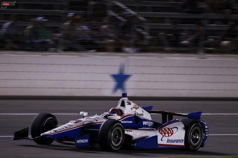 In der Saison 2013 gewinnt Castroneves zum vierten Mal in seiner Karriere auf dem Texas Motor Speedway.  Im Zuge einer extrem konstanten Saison legt er bis einschließlich ...