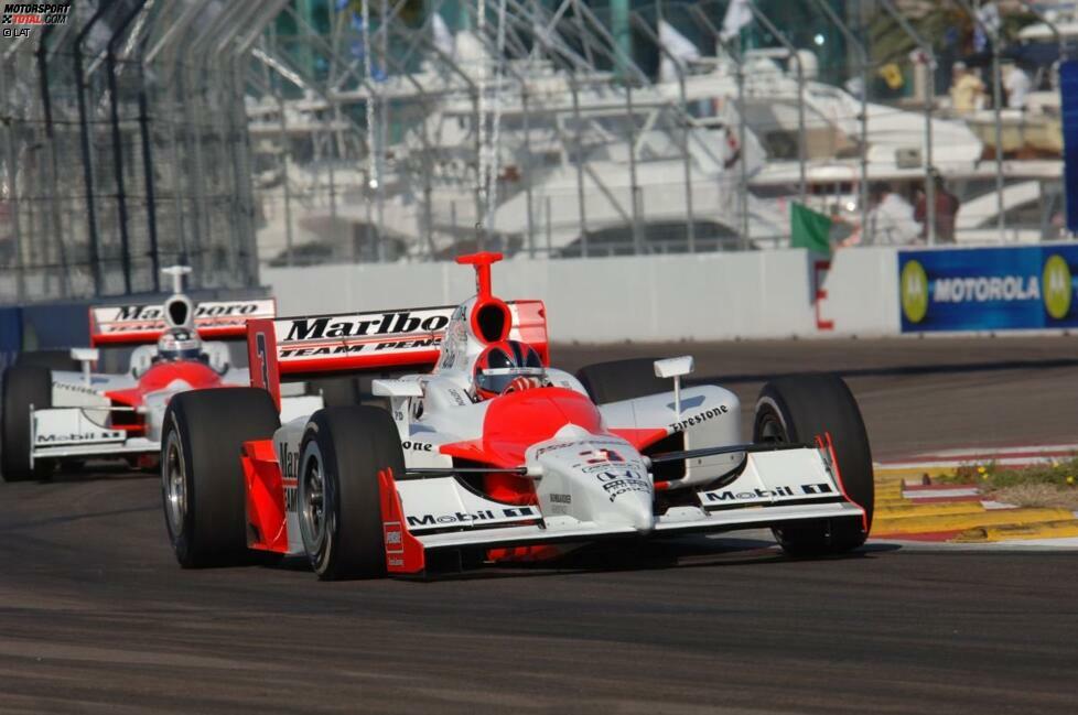 Besser läuft es in der Saison 2006: Honda ist ab sofort der Alleinausrüster aller Teams. Penske-Pilot Castroneves gewinnt in den Straßen von St. Petersburg, im japanischen Motegi sowie in Fort Worth. Saisonsieg Nummer vier folgt ...