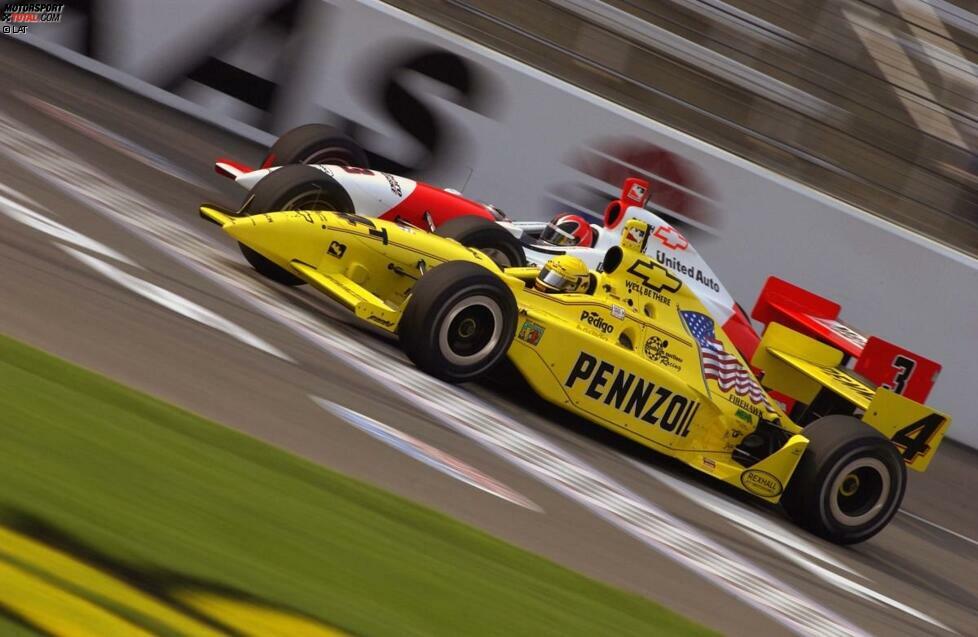 Beim Saisonfinale auf dem Texas Motor Speedway in Fort Worth verpasst Castroneves den Sieg um 0,01 Sekunden. Der mit knappem Vorsprung als Tabellenführer angereiste Sam Hornish Jr. (Panther) gewinnt das Rennen und damit seinen zweiten IRL-Titel in Folge. Castroneves muss sich mit dem Vize-Titel begnügen. Es sollte nicht das letzte Mal gewesen sein.