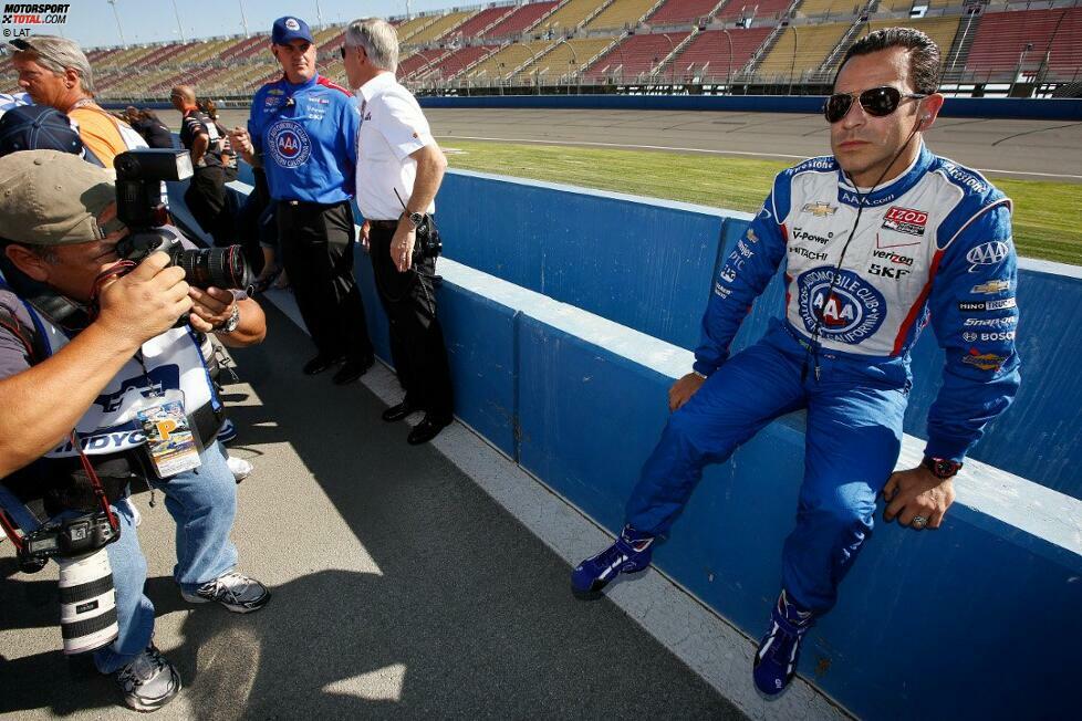 Beim Saisonfinale in Fontana fährt Castroneves auf Platz sechs - zu wenig, um das Blatt im Titelkampf noch einmal zu drehen. Konkurrent Scott Dixon wird Fünfter und sichert sich mit 27 Punkten Vorsprung den IndyCar-Titel 2013. Für den 