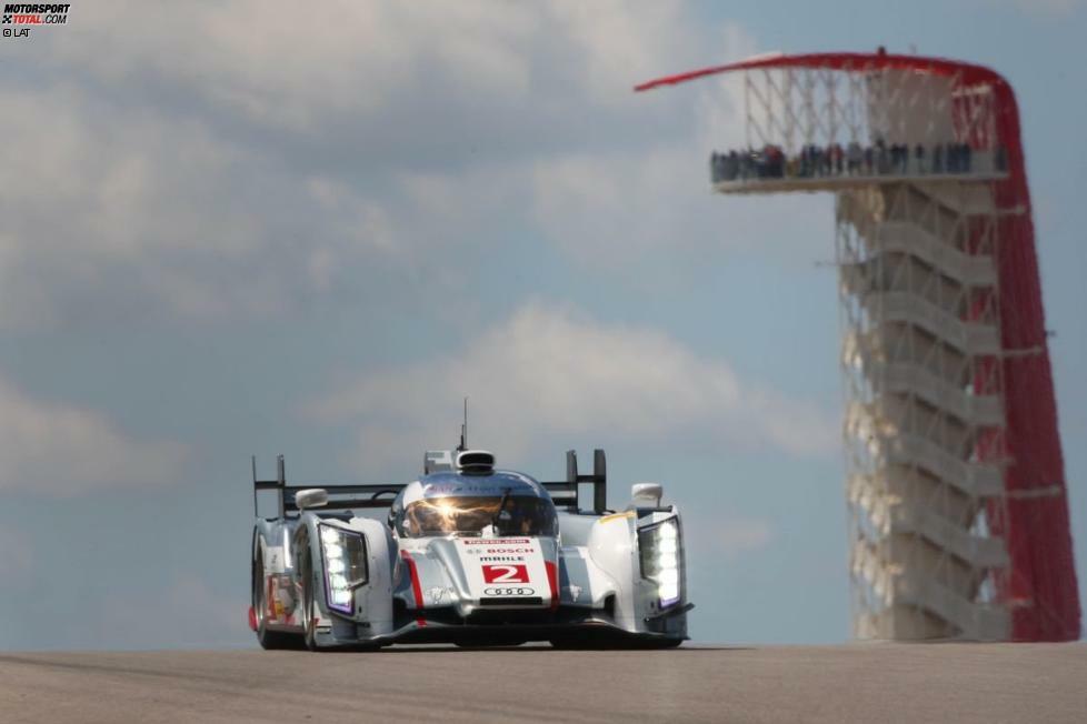 Beim WEC-debüt in Austin wendete sich das Blatt schnell wieder. Kristensen/McNish/Duval holten sich die Pole-Position auf dem Circuit of The Americas und spulten ein sauberes Rennen ab.