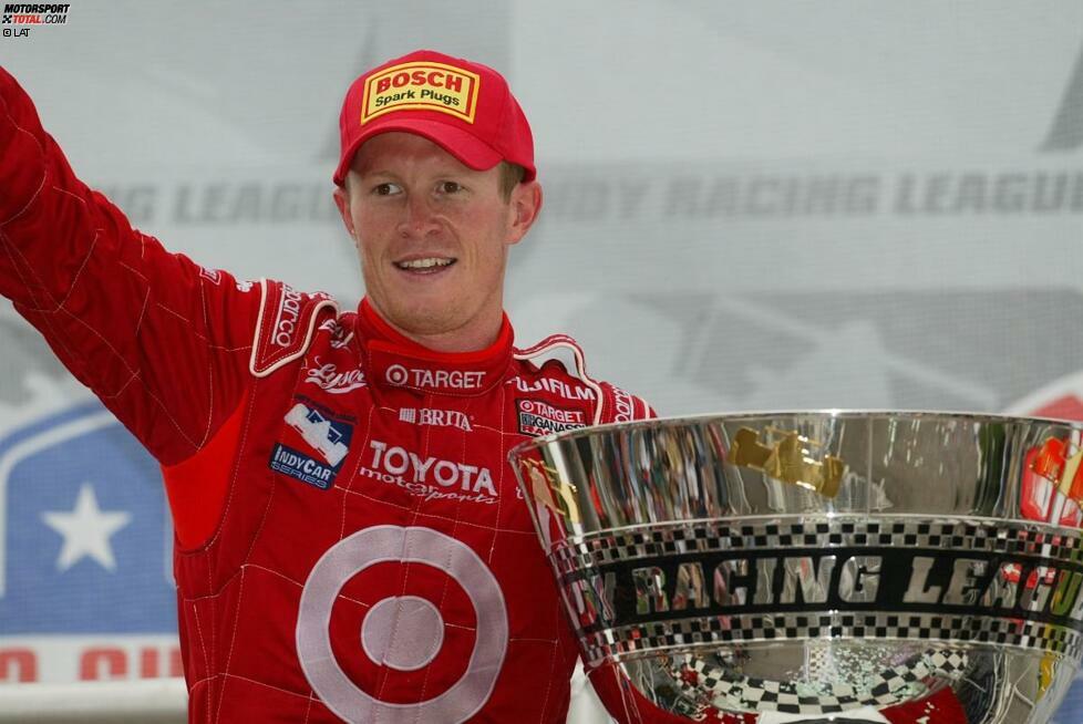 ... um sich im Alter von 23 Jahren seinen ersten IndyCar-Titel zu sichern: Der Neuseeländer ist IRL-Champion 2003.