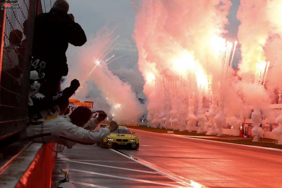 Das Beste zum Schluss: Das Regenchaos von Hockenheim am 20. Oktober 2013 mit dem DTM-Premierensieg von Timo Glock war für 48,02 Prozent das 