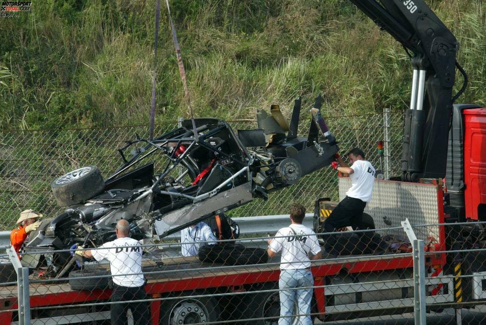Peter Dumbreck, der 1999 bereits in Le Mans mit Mercedes einen Horrorunfall gehabt hatte, sieht seinen DTM-Unfall in Zandvoort noch heute als den 