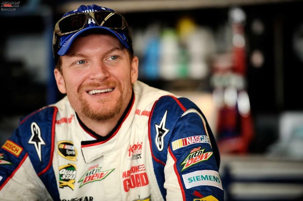 Dale Earnhardt Jr. ist der unangefochtene Pulikumsliebling der NASCAR. 