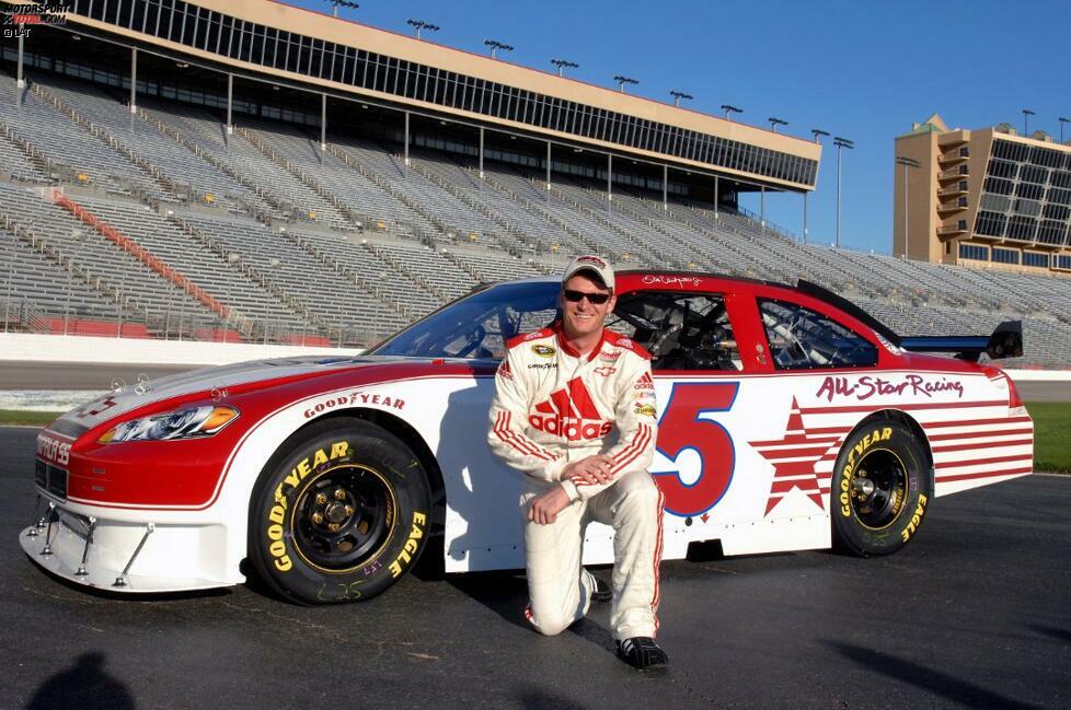 Die Bombe platzt im Sommer 2007: Earnhardt Jr. verlässt DEI und wechselt zu Hendrick Motorsport, hier der erste Hendrick-Test im Herbst 2007 in Atlanta.