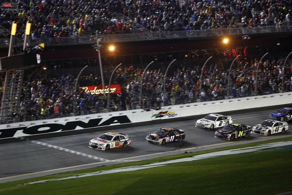 Bis Earnhardt zu Saisonbeginn 2014 das Daytona 500 zum zweiten Mal in seiner Karriere gewinnt. Nun steht die 