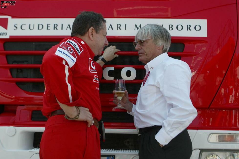 ... oder auch Jean Todt (Ferrari), der 2009 Nachfolger von Mosley als FIA-Präsident wurde.