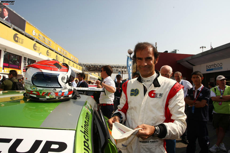 Emanuele Pirro: Der Italiener lenkt in der DTM 1990 und 1992 einen BMW. Bei seinem Debüt am Nürburgring siegt er sogar als zu diesem Zeitpunkt aktiver Formel-1-Fahrer, es bleibt allerdings der einzige Lauferfolg für Pirro. 2004 kehrt er mit Audi in die DTM zurück und etabliert sich als solider Punktegarant. Die ganz großen Erfolge feiert Pirro jedoch später mit den Ingolstädtern in Le Mans.