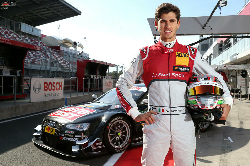 Antonio Giovinazzi: Durch seine starken Formel-3-Leistungen und wegen seines überzeugenden Audi-Tests vor der Saison kommt der Italiener 2015 unverhofft zu seinem einzigen DTM-Wochenende: Er ersetzt bei Phoenix in Moskau den gesperrten Timo Scheider und wird 19. und 21. Von 2019 bis 2021 ist der Ferrari-Youngster bei Alfa Romeo in der Formel 1 Teamkollege von Kimi Räikkönen. Platz fünf ist sein Highlight.