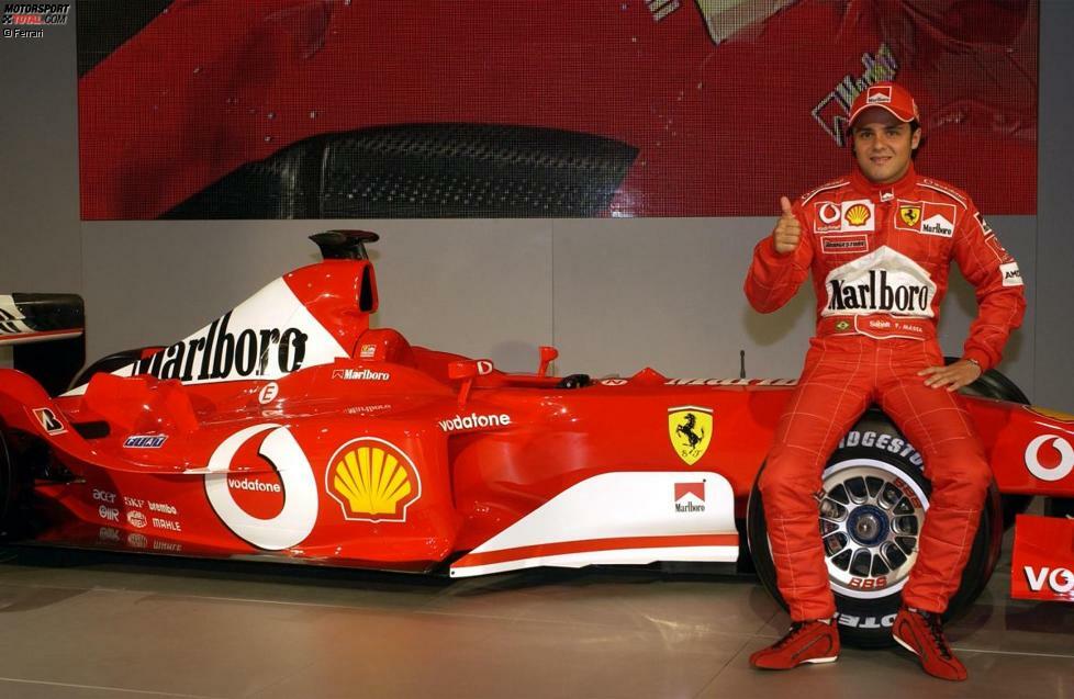 2004: Ferrari F2004. Fahrer- und Konstrukteurs-Weltmeister. 15 Siege. - 15 Siege in 18 Rennen: 2004 erreicht die Ferrari-Dominanz einen neuen Höhepunkt. Gleichzeitig markiert der F2004 aber auch das Ende dieser goldenen Ära und beschert Schumacher seinen siebten und zugleich letzten Titel.