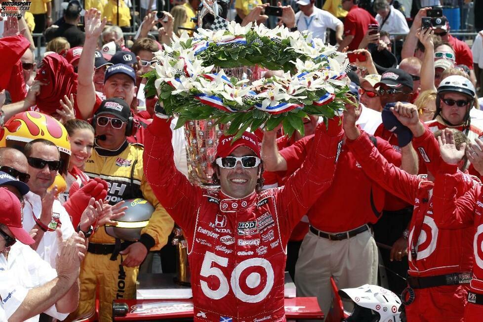 Zu Ehren des Firmenjubliäums von Ganassi-Langzeitsponsor Target fährt Franchitti die Startnummer 50. Aber: