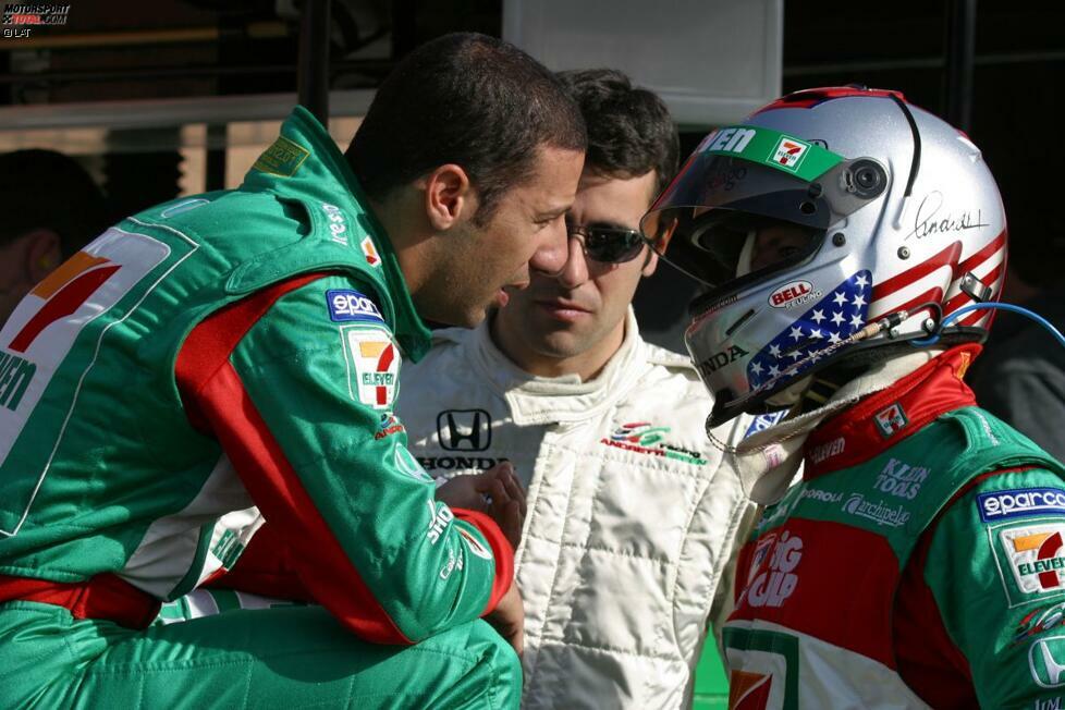 2003 steigt Michael Andretti als Owner/Driver ein. Team Green wird zu Andretti/Green Racing und Tony Kanaan wird als dritter Mann verpflichtet. Kanaan und Franchitti sind heute noch beste Kumpels.