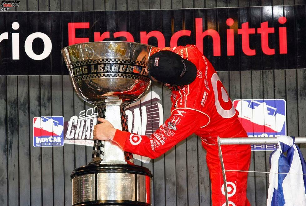 Veni, vidi, vici, heißt es bei den alten Römern. Im Fall Dario Franchitti bedeutet dies: Fünf Saisonsiege 2009 und im Benzinkrimi von Homestead IndyCar-Titel Nummer zwei.