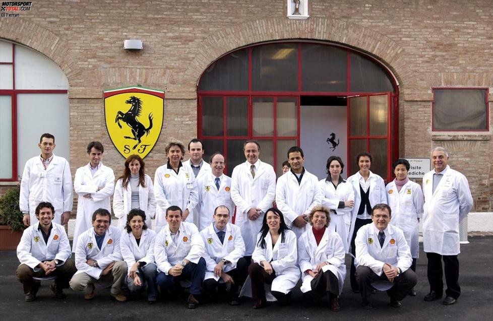 Ferrari hat dafür ein eigenes Medizinerteam engagiert.