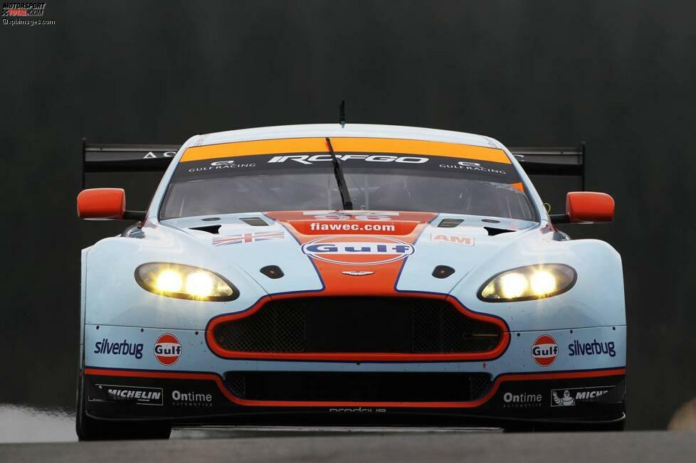 Startnummer 96

Team: Aston Martin Racing
Auto: Aston Martin Vantage V8
Fahrer: Jamie Campbell-Walter / Roald Goethe / Stuart Hall
Klasse: GTE-Am