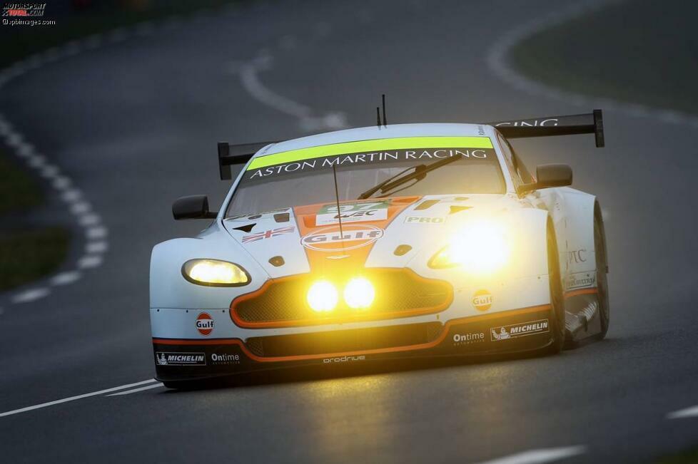 Startnummer 97

Team: Aston Martin Racing
Auto: Aston Martin Vantage V8
Fahrer: Stefan Mücke / Peter Dumbreck / Darren Turner
Klasse: GTE-Pro