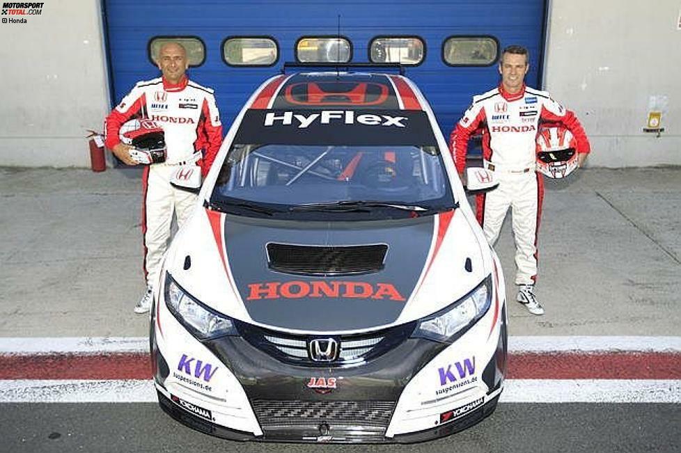 Parallel dazu laufen die Vorbereitungen für die Rückkehr eines Honda-Werksteams in den internationalen Motorsport: Im Februar 2012 hatte der japanische Konzern seine Absicht erklärt, ab 2013 in der WTCC zu starten. In den Sommermonaten 2012 beginnen Gabriele Tarquini und Tiago Monteiro mit den Testarbeiten am neuen Honda Civic, ab Herbst nimmt Monteiro damit an drei Rennwochenenden teil. Es sind Probeläufe, um 2013 richtig durchstarten zu können.