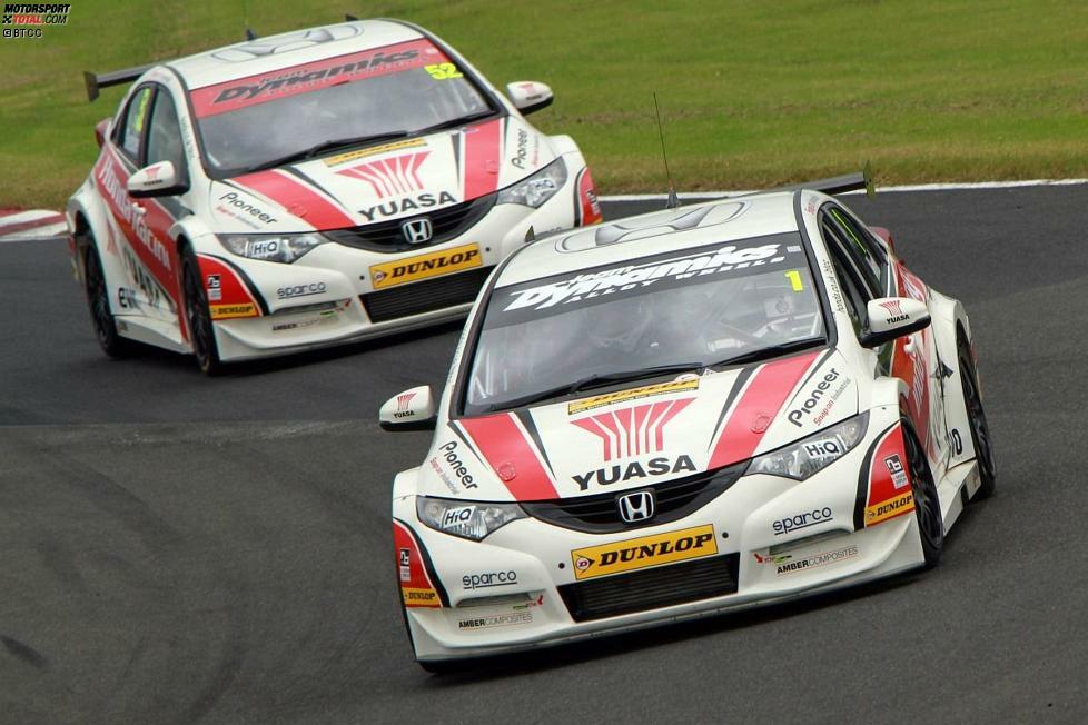 Auch in der umkämpften britischen Tourenwagen-Meisterschaft sind Honda-Piloten erfolgreich unterwegs: 2012 triumphiert Gordon Shedden im Honda Civic, nachdem 2011 bereits sein Teamkollege Matt Neal den Titel erobert hatte.