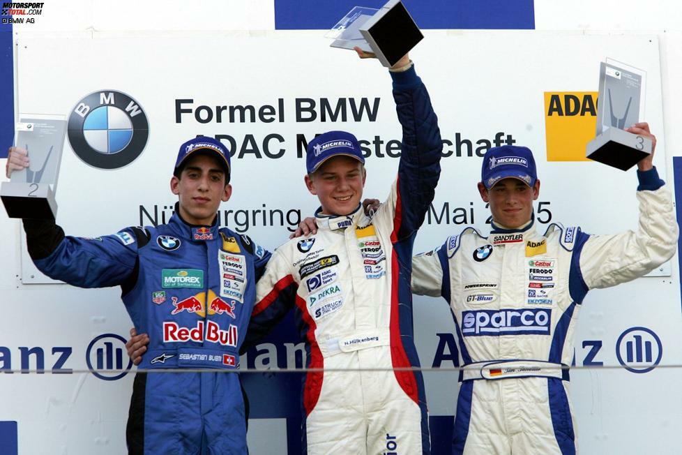 Auf Anhieb sicherte sich der Blondschopf den Titel und hielt dabei unter anderem Red-Bull-Junior Sebastien Buemi in Schach.