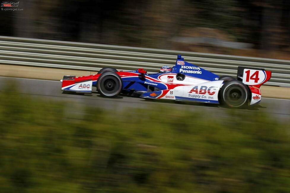 Keine Experimente auch bei A.J. Foyt: Der Dallara-Honda sieht aus wie in den Vorjahren, nur sitzt jetzt Takuma Sato am Steuer. Eine spannende Kombination!