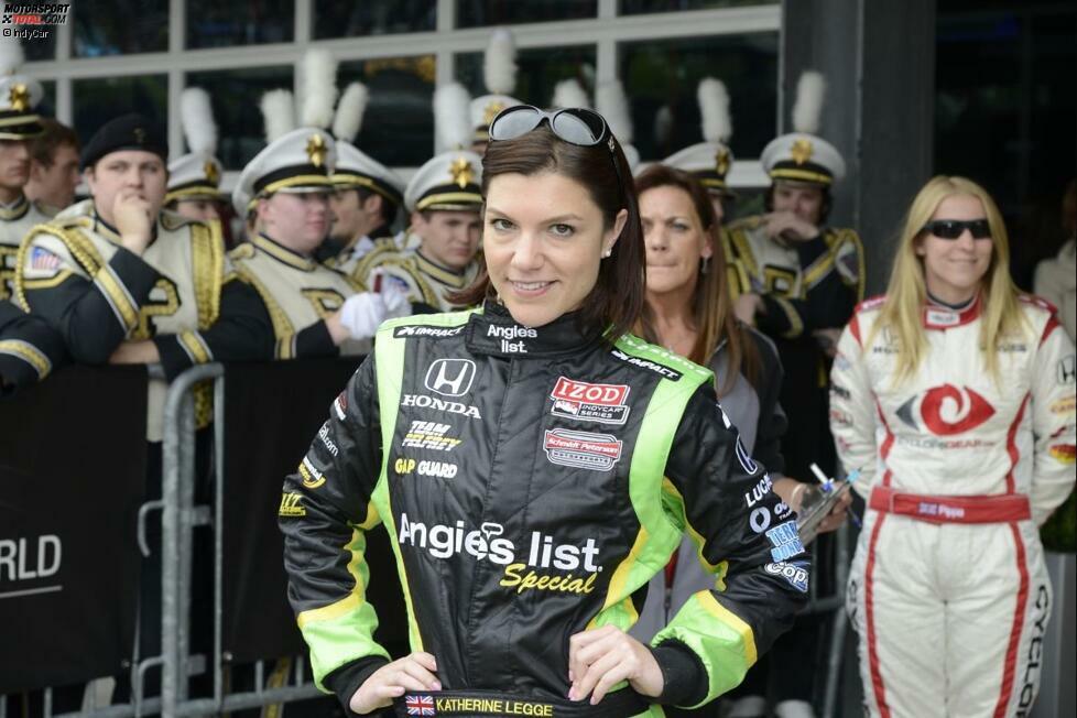 Katherine Legge bestreitet beim Indy 500 ein einmaliges Gastspiel.